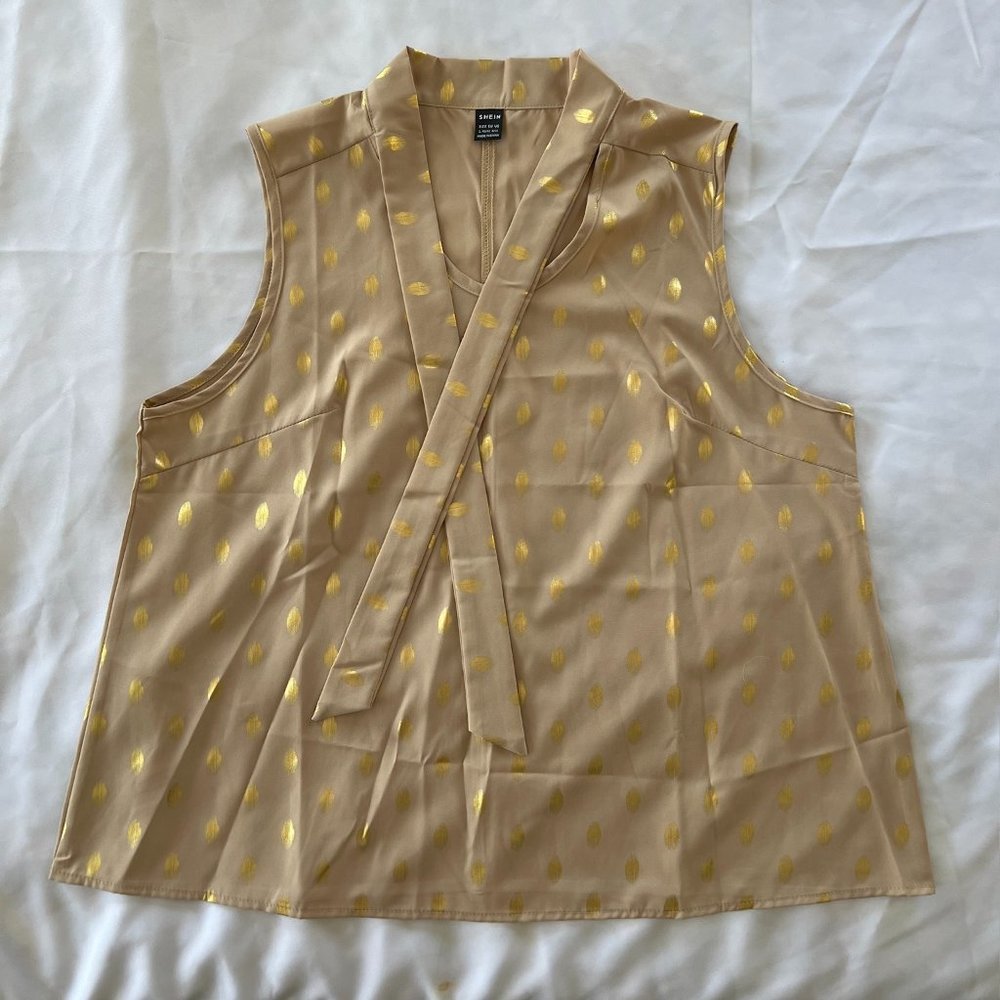 Shein Golden Tank